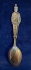 Antique Sterling Silver Souvenir Spoon - England - U s  Soldier  4 1 4 