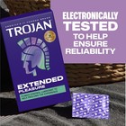 Trojan Condoms Extended Pleasure 12 Count Premium Lubricated Box