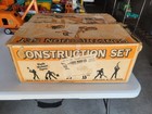 1950 s Marx Construction Pressed Steel Play Set  Unplayed With Mib Wow W figs