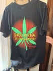 Vintage 90s Bob Marley T Shirt Large Fashion Victim Kaya 1978 Double Sided Usa