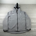 Nike Nba Team Issued Hoodie Men s Xl Full Zip Sweatshirt Techwear Performance
