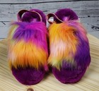 Ugg Australia Fluff Yeah Tie Dye Women s Slide Slipper Sandals 1120033k Size 6