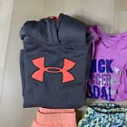 Nike Under Armour More Girls Shorts Shirts Lot Size L Youth 12 14
