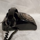 Vintage Western Electric Model 500 Black Rotary Desk Phone Bell System Telephone