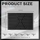 Car Floor Mats Carpet Patch Repair Kit With Screws anti-slip Floor Mats For