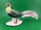 Karl Ens Volkstedt Germany Porcelain Figurine Of A Pheasant Bird Model 6796