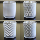 Glass Votive Tealight Candle Holders In Bulk For Table Centerpiece Wedding Decor