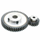 1 Module 10t-150t 45  Steel Spur Gear  With Step Motor Pinion Transmission Gear