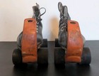 Vintage Chicago Roller Skates Co  Mens 10   Bullit Turbo Speed  Wheels 