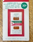 Vintage Singer Machine Hand Sewing Needles 8pkg  Threader Harper Milward English