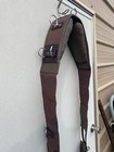Draft Horse Size Lunging training Surcingle Cotton Web W leather