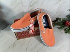 Vans New Slipon Classic Sneakers Unisex Canvas Shoes Men s women s canteloupe
