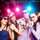 Wireless Microphone System Pro Audio 4 Channel Uhf 4 Handheld Metal Dynamic Ktv