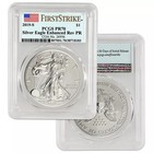 2019 S American Silver Eagle Enhanced Reverse Proof - Pcgs Pf 70 Fs - Coa 26956