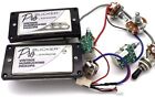 1sets Probucker Alnico Guitar Pickups W pro Wiring Harness For Lp Guitar Chrome