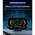 4 5  Obd2 gps Hud Gauge Car Head Up Display Speedometer Turbo Rpm Alarm Temp Kit