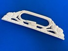 Celluloid Plastic Purse Handles Vintage Two-piece Handbag Frames  Floral Motif