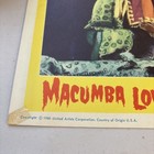 1960 Original Macumba Love Voodoo Queen Lobby Card Poster Ziva Rodann Horror