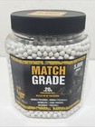 5000 Match Grade White Airsoft Bbs 20 Gram 6mm Precision Double Polished Jar