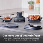      Sale  Ninja Crispi 4-in-1 Portable Glass Air Fryer Cooking System - 3 Color    