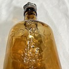 Rare  Vintage Royall Spyce Amber Glass Bottle W  Original Metal Crown Cap