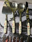 Vintage Pfaltzgraff Winterberry Serving Set Spreader Knifes Cake Salad Lot