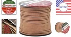 Brown Faux Suede Strings - 2 65mm Flat Laces For Dream Catchers Supplies
