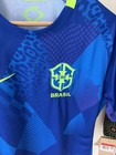 Nike Brazil 2025 Away Soccer Jersey Men s Xl Blue Dri-fit Fz9021-458 Nwt