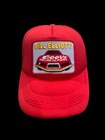 Vintage Bill Elliott Trucker Hat cap-racing Patch-coors Melling Oil Pumps-red