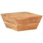Coffee Table V-shape Side End Table Living Room Sofa Table Solid Wood Vidaxl 