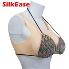 Silicone Breastplate Breast Forms B C D E G Cup For Crossdresser Fake Boobs