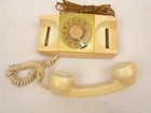 1970 s Automatic Electric Rotary Telephone Princess Phone Starlite Beige   Gold
