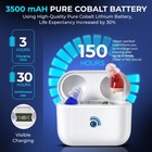 Ultra Invisible Hearing Aids For Seniors In-ear Noise Canceling Pair New