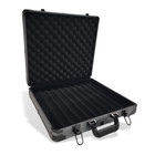 Mrc Poker Deluxe Poker Chip Case Gray  1000 Chips Capacity 