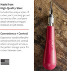 Linoleum Cutter Kit Assortment  1 - Linocut Carving Tools For Block P