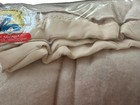 Sunbeam Microplush Heated Electric Blanket Twin Beige Ivory Tan Energy Saving