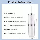 New Cordless Water Flosser Dental Oral Irrigator Travel Teeth Cleaner Floss Pick