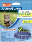 Hartz Ultraguard Flea   Tick Collar For Cats   Kittens 7 Months Protection  1ct