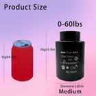 Elegant Paws Engraved Pet Cremation Urn For Dogs   Cats - Medium Black