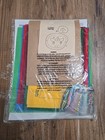 Bucilla Felt Stocking Applique Kit 18  Long Santa s Sleigh 86866 New