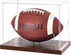 Football Display Case Acrylic Clear  Football Stand Holder Full Size With Sol   