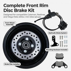 Jmch Front Rim Disc Hydraulic Brake Kit For Coleman B200r B200c B200v Rb200