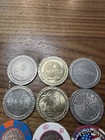 Lot Of 12 Vintage Chips  Orleans Four Queens Riviera Condado Plaza Oasis 
