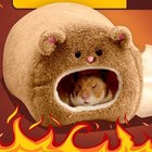 Hamster Soft Warm Bed Rat Cage House Hanging Nest mat House Bed Hammock Pig Squi