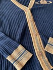 Vivienne Westwood Redwood Black Ribbed Cardigan Free Size Excellent From Japan