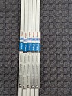 Wiremold Nmw1 5  Ft White Electrical Wire Cable 2 Part Channel Raceway - 5 Pack
