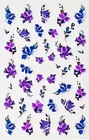 5d  Flower Nail Decals Nail Art Stickers