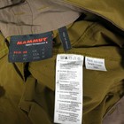 Mammut Runje Womens Olive Green Technical Hiking Shorts Size 8 Us 38 Eu