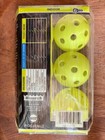 Usapa Approved Brand New Monarch 6-pack Indoor Yellow Pickleballs