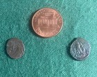 Two Bronze Roman Coins From 4th Century Ad